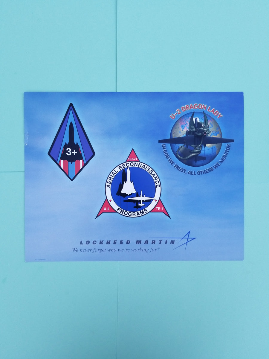 U-2 / SR-71 Print w/ Cert - Signed By Aviation Legends – Flight