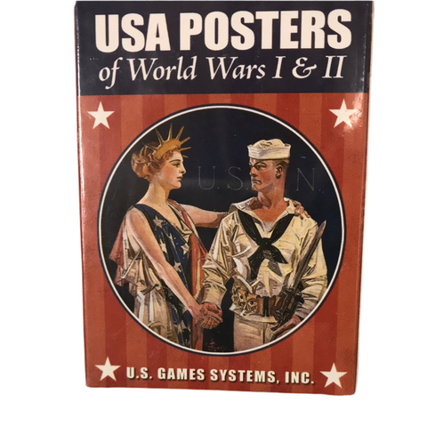 USA Posters of World Wars I & II Deck of Cards