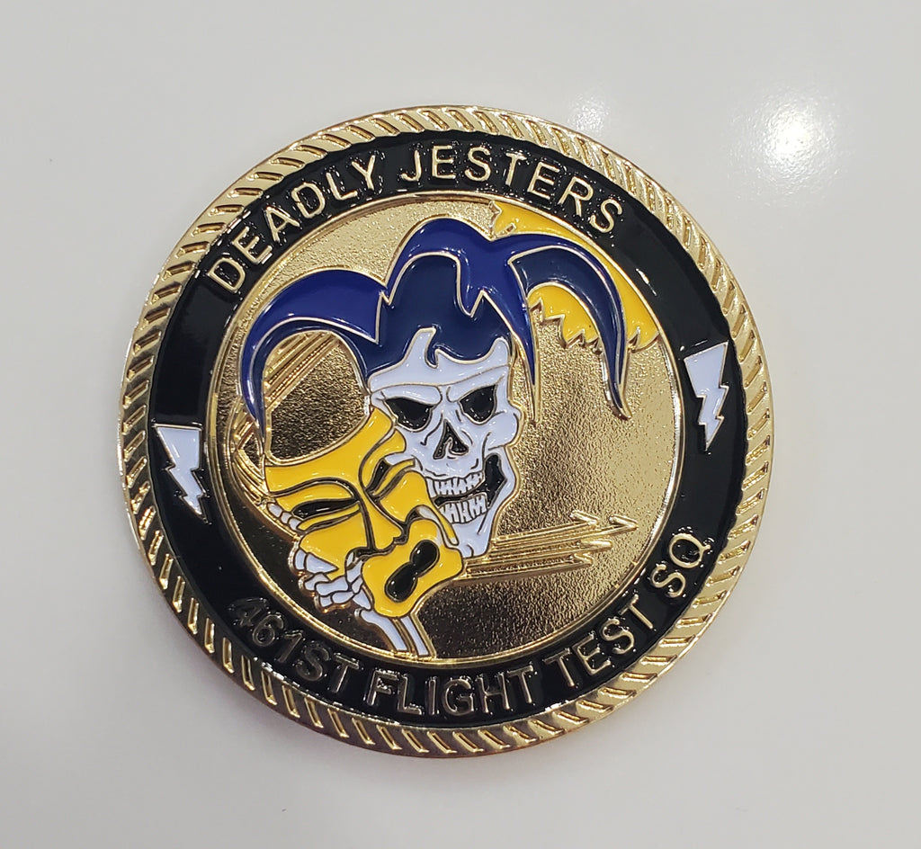 Coin Flight Testing AUTHENTIC: F-35/CF-8 Eight Ball Challenge Coin – Flight Test Museum ...