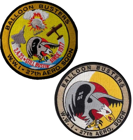 OFFICIAL:  Two F-22 Chinese Spy Balloon Shoot Patches (Set of 2)