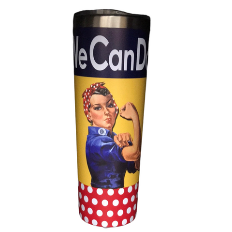 Rosie Riveter Insulated Tumbler