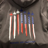 Flag Contrail Unisex Hoodie