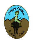 Classic Horseback Pancho Lapel Pin