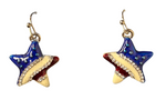 Patriotic Star Earrings