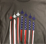 Flag Contrails Boys T-Shirt