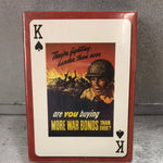 USA Posters of World Wars I & II Playing Cards