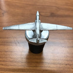 Pewter Airplane Bottle Stop