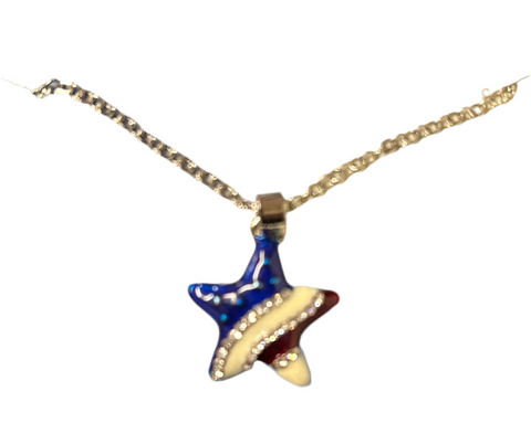 Patriotic Star Necklace