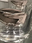 Pewter Airplane Shot Glass