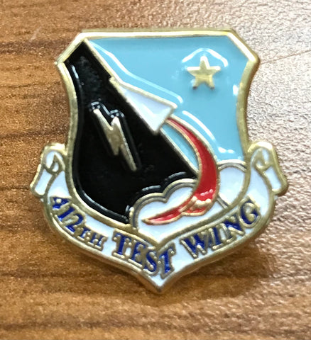 412th Test Wing Lapel Pin