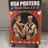 USA Posters of World Wars I & II Playing Cards