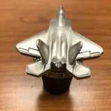 Pewter Airplane Bottle Stop