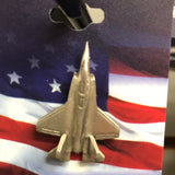 Pewter Airplane Lapel Pin