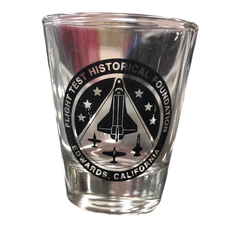 Flight Test Historical Foundation Shot Glass