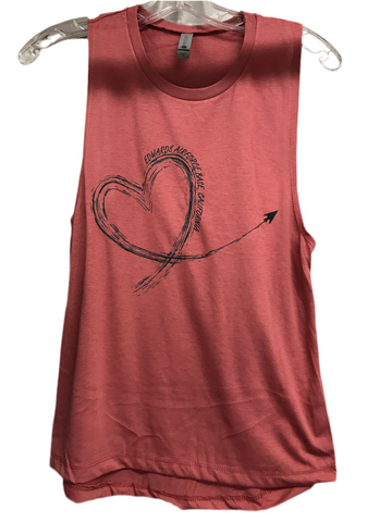 Edwards Heart Contrail Women's Tank Top