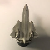 Pewter Airplane Bottle Stop