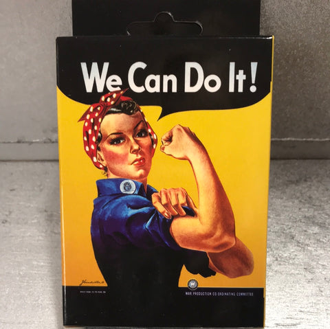 Rosie Riveter “We Can Do It” Playing Cards
