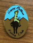 Classic Horseback Pancho Lapel Pin