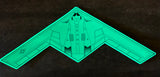 B-21 Plane Glow in the Dark Decal