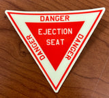 Ejection Seat Glow in the Dark Decal