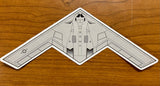 B-21 Plane Decal