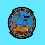AUTHENTIC: U-2 Link-16 Project PVC Patch (Velcro - PVC)