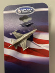 Pewter Airplane Lapel Pin