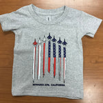 Flag Contrail Toddler Shirt