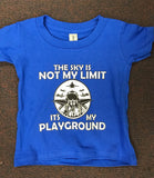 ‘The Sky is Not My Limit, It’s My Playground ’ Youth T-Shirt