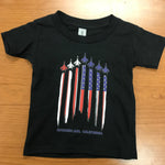 Flag Contrail Toddler Shirt