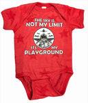 ‘The Sky Is Not My Limit, It’s My Playground’ Onesie