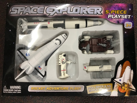 Space Explorer Rocket Adventure Fleet Playset