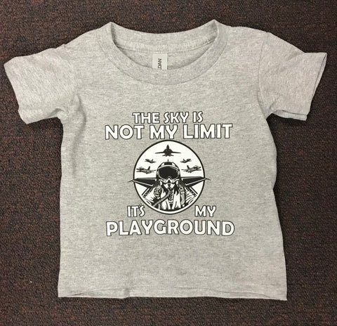 ‘The Sky is Not My Limit, It’s My Playground ’ Youth T-Shirt