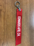 REMOVE BEFORE FLIGHT EAFB Ribbon Keychain