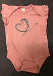 Heart Contrail Onesie