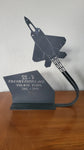 Gathering of Eagles  F-22 Metal Centerpiece