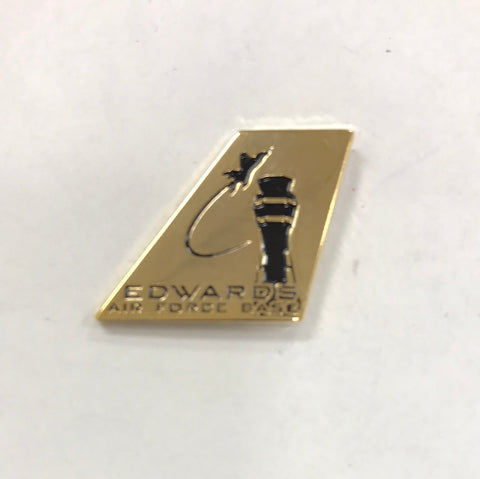 Edwards AFB Old Control Tower Lapel Pin