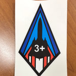 Mach 3+ SR-71 Decal