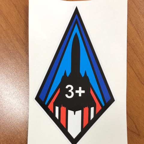 Mach 3+ SR-71 Decal